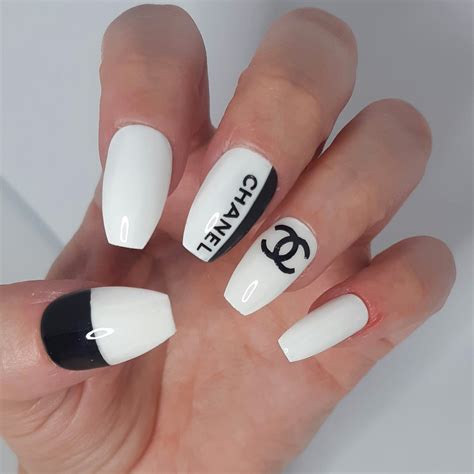 unique nail designs chanel|pink chanel nails design.